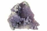 3" Purple, Sparkly Botryoidal Grape Agate - Indonesia - #182538-1
